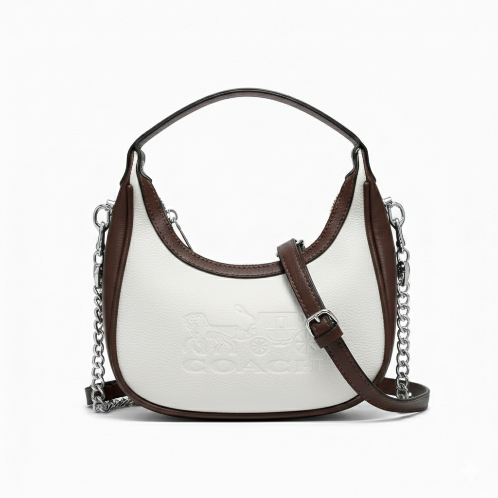 Coach Moon-Shaped Crossbody Bag
