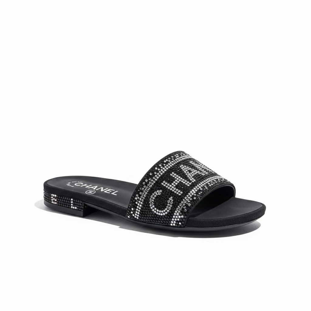 Chanel Rhinestone Flats( ALLOW TO OPEN AND FREE SHIPPING )