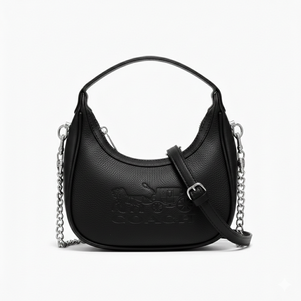Coach Moon-Shaped Crossbody Bag