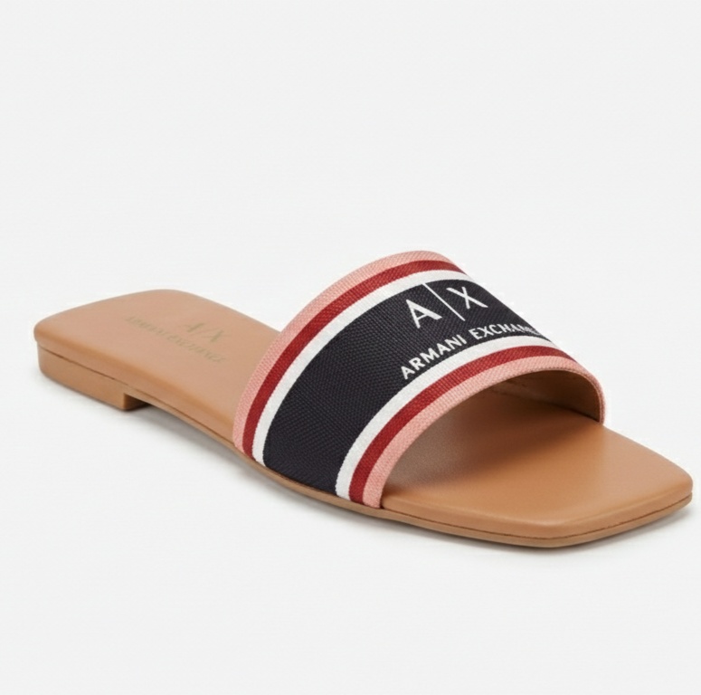 Armani Strips Flats