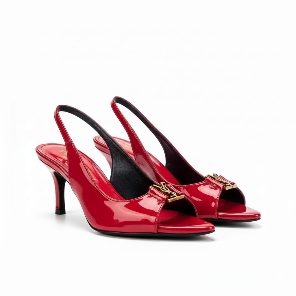 YSL Slingback Heels