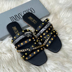ZARA Studded Flats( ALLOW TO OPEN AND FREE SHIPPING )