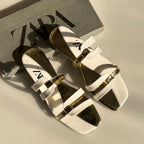 ZARA Pattern Flats( ALLOW TO OPEN AND FREE SHIPPING )