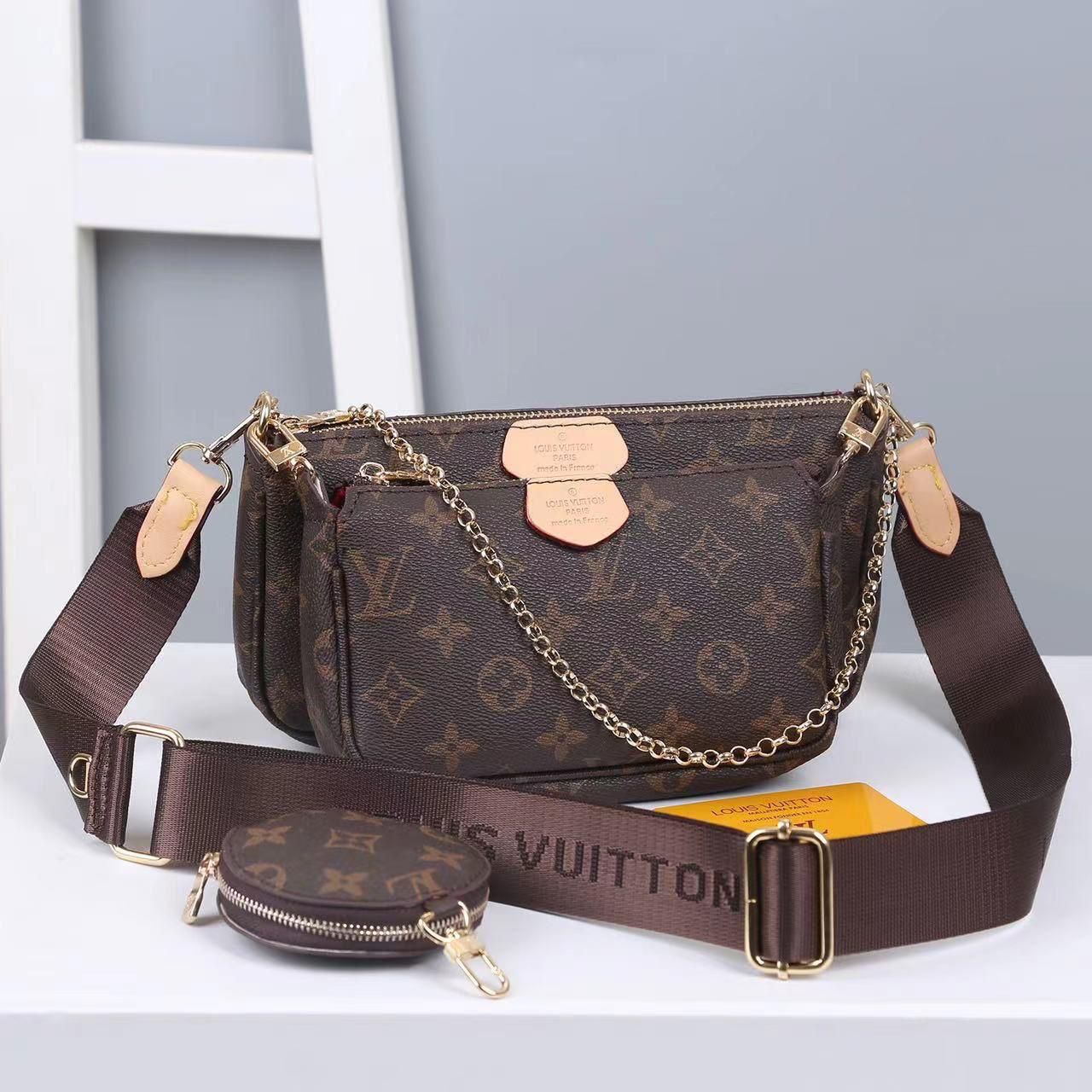 LOUIS VUITTON POCHETTE 3 PCS SET
