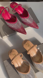 ZARA Rhinestone Pumps