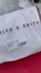 CK Sabine Canvas Knotted-Handle Bag