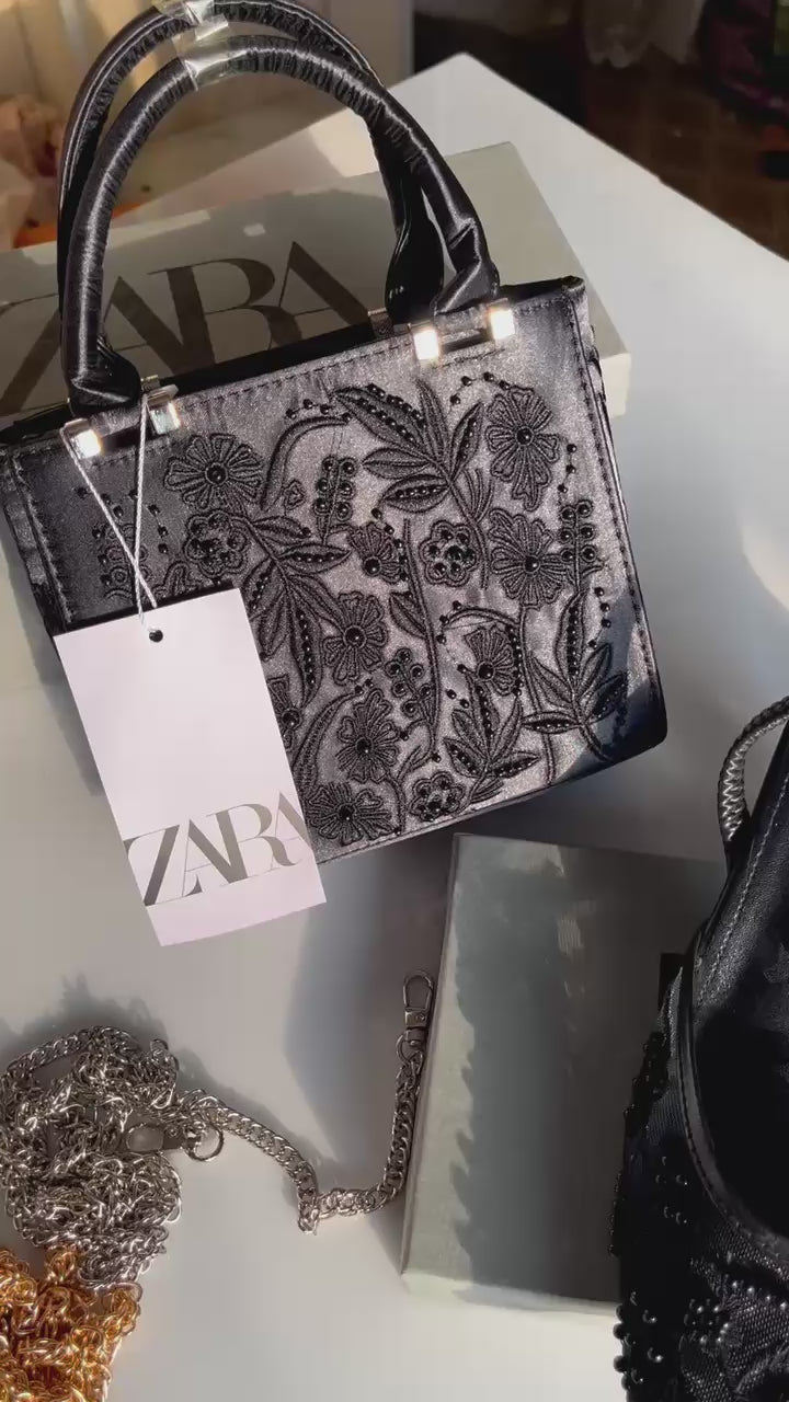 ZARA COMBO BAG & HEELS