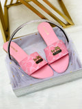 Coach copy Monogram Slide Sandals( ALLOW TO OPEN AND FREE SHIPPING )