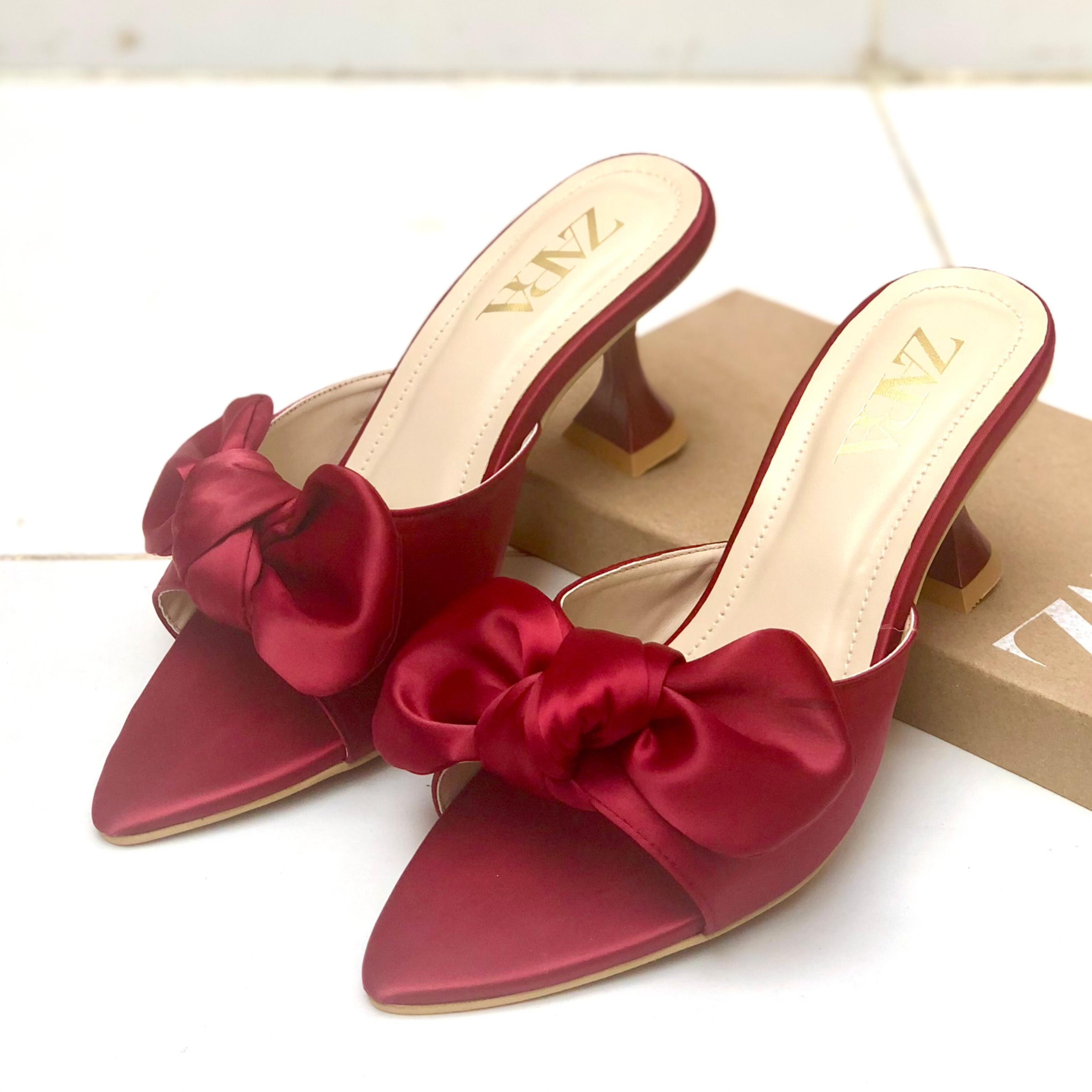 Bow Heel ( ALLOW TO OPEN AND FREE SHIPPING )