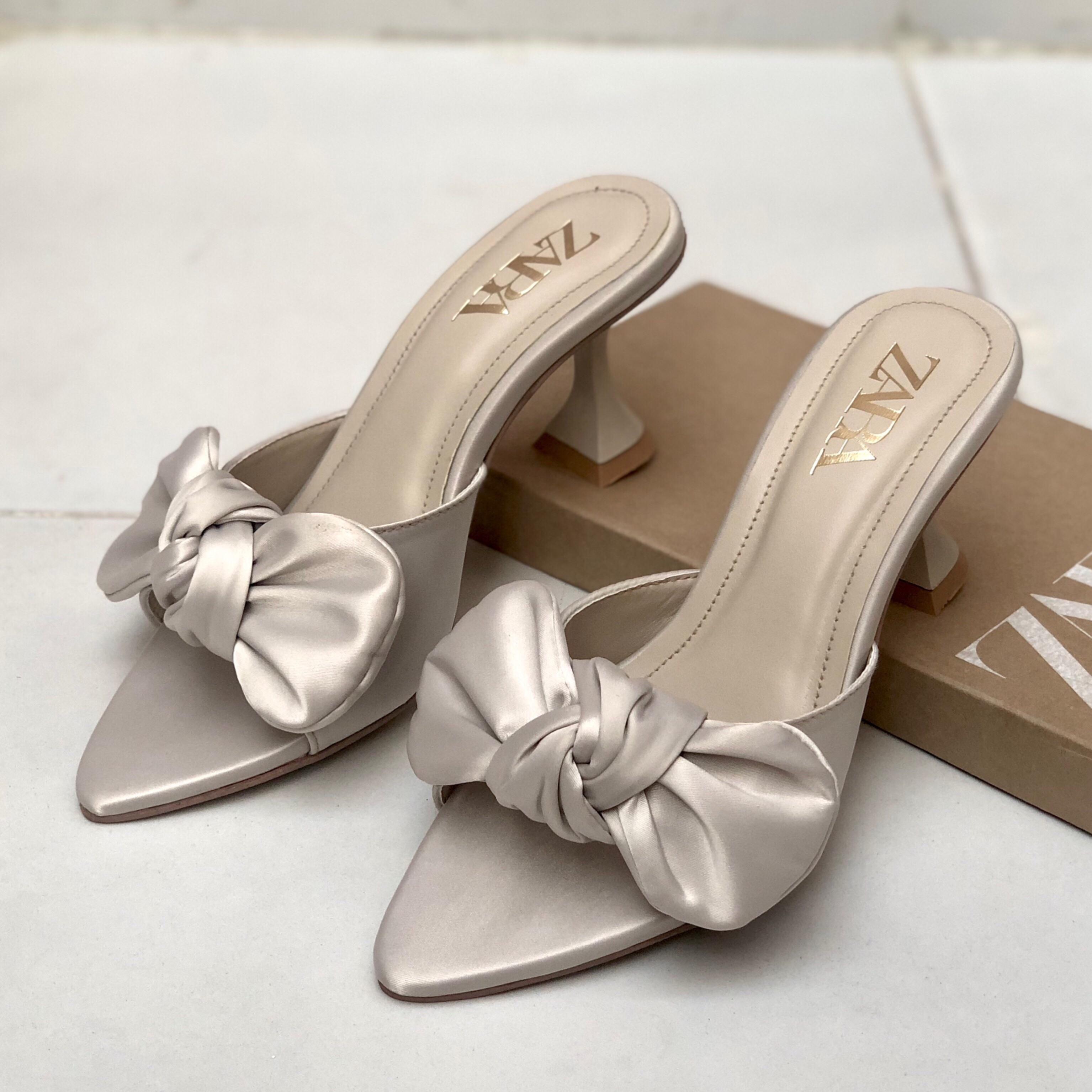 Bow Heel ( ALLOW TO OPEN AND FREE SHIPPING )