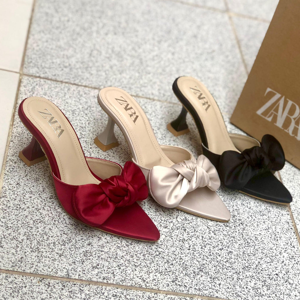Bow Heel ( ALLOW TO OPEN AND FREE SHIPPING )