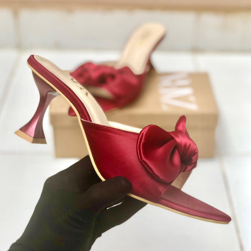 Bow Heel ( ALLOW TO OPEN AND FREE SHIPPING )