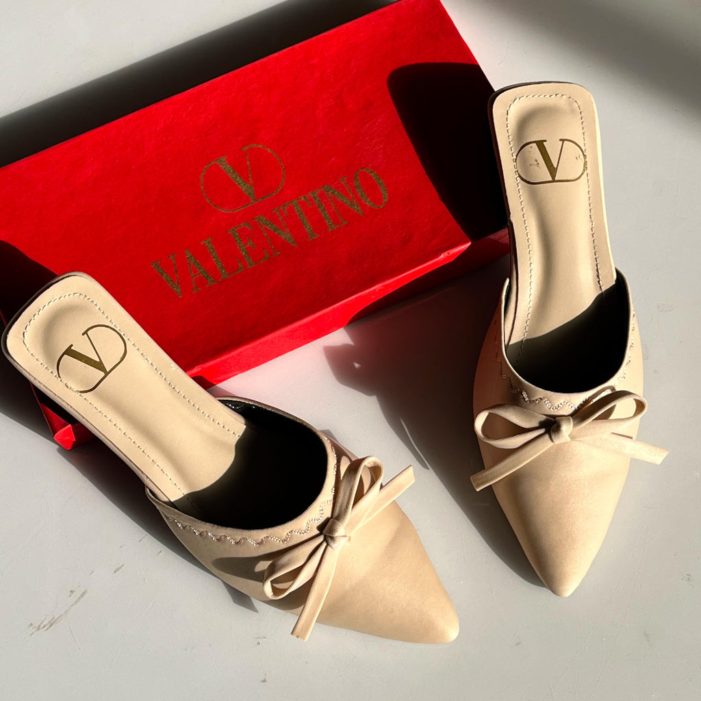 Bow Tae Flat ( ALLOW TO OPEN AND FREE SHIPPING )